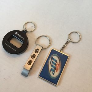 Keychains-Beer collectibles and other